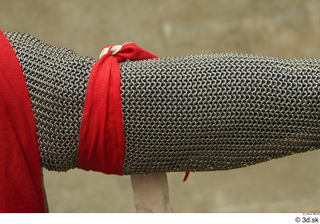  Photos Medieval Knight in mail armor 10 Medieval clothing arm chainmail armor 0002.jpg